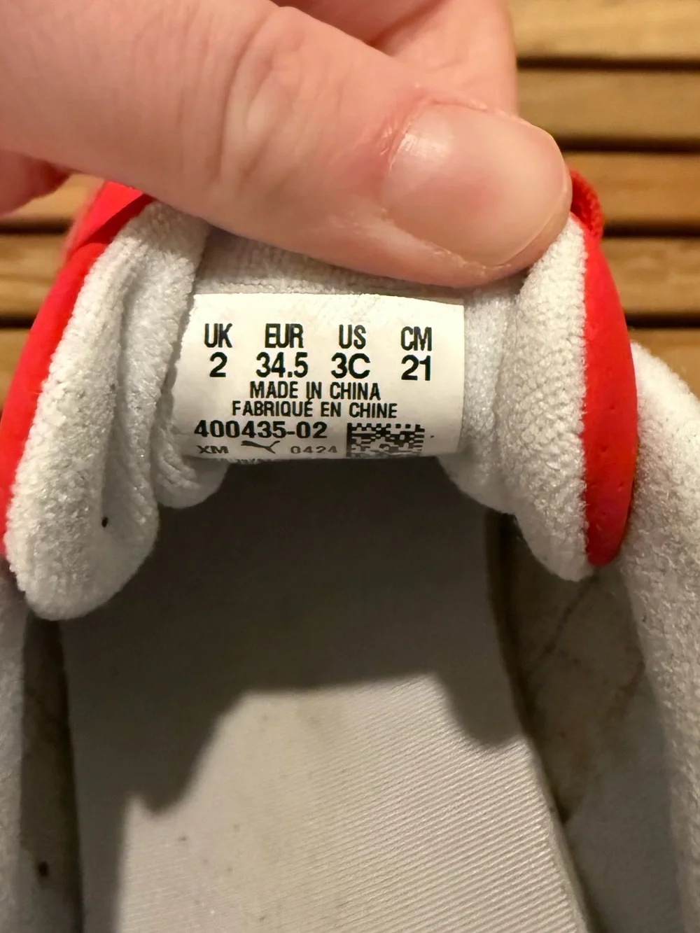 Puma Kids Red Roma Sneakers